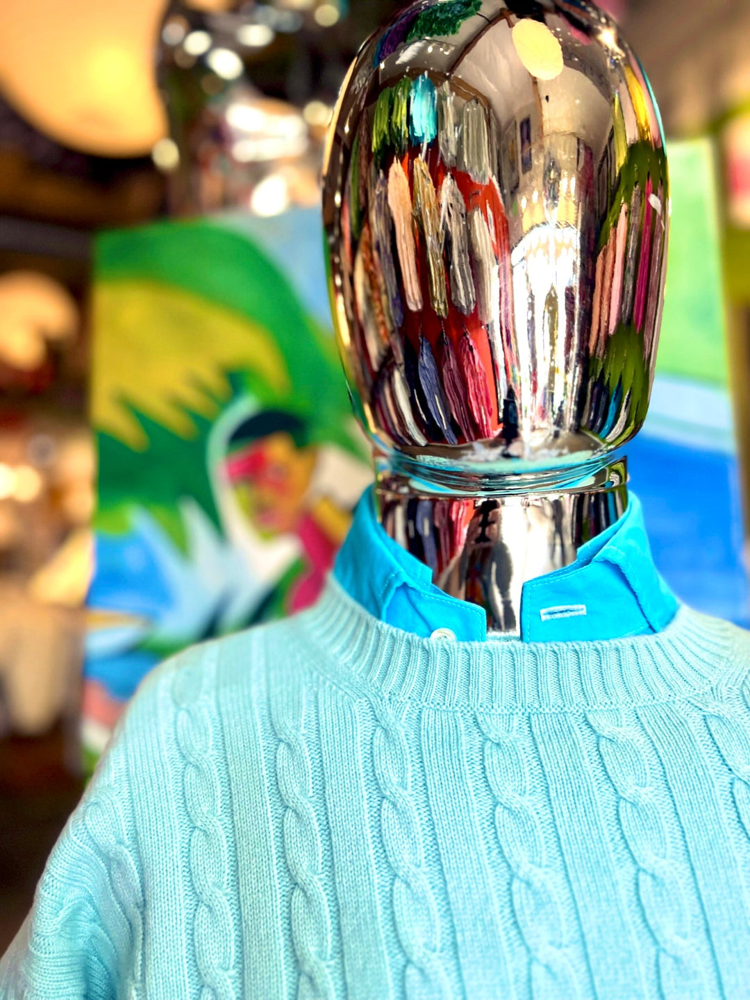 Robins egg blue sweater hot sale